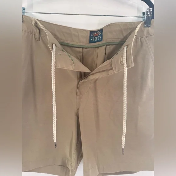 EUC Faherty Island Brown All Day Shorts - Picture 10 of 14